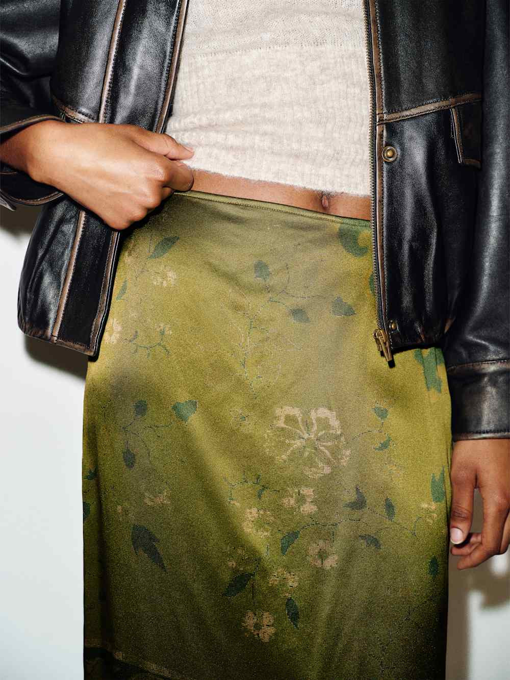 Helen Low Waist Silk Midi Skirt | Reformation (Global)