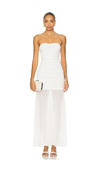 Amanda Uprichard x REVOLVE Leo Dress in Ivory. - size S | Revolve Clothing (Global)