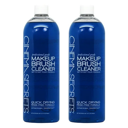 ($192 Value) Cinema Secrets Antimicrobial Disinfectant Makeup Brush Cleaner, 32 Fl Oz (Pack of 2) | Walmart (US)