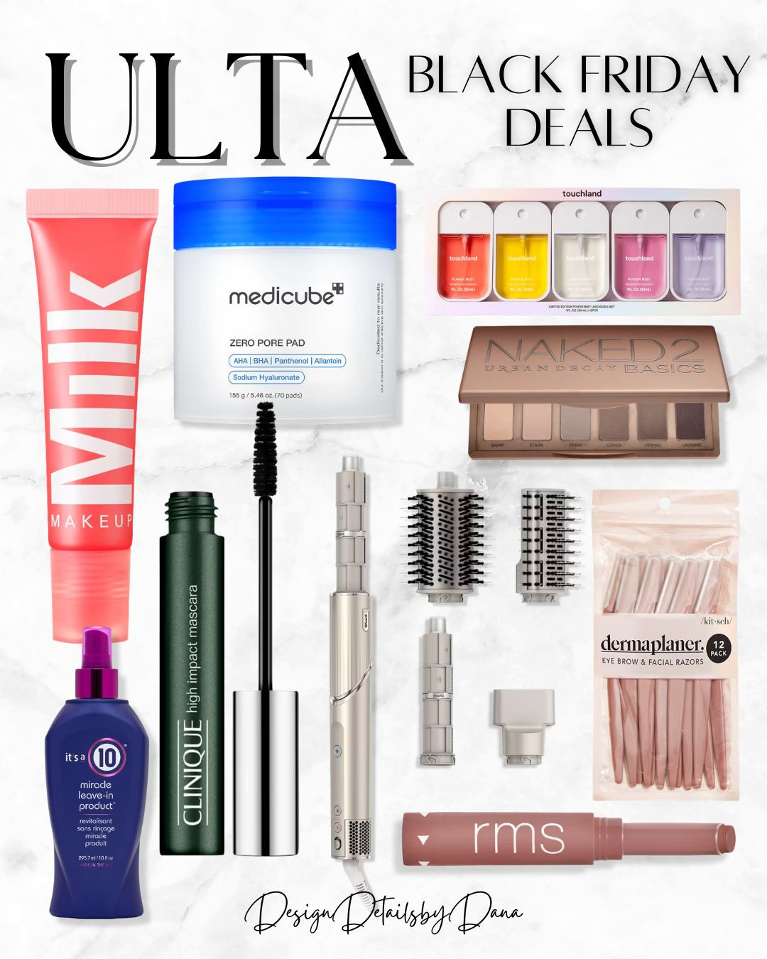 Ulta Black Friday deals are LIVE! 

So many of my beauty favorites are marked down, and this is truly the best time of year to stock up. 

From skincare to haircare to makeup must-haves — so many products I own and love are part of the sale, and the deals are so good this year.

Whether you’re grabbing gifts, building your beauty routine, or finally trying those trending products you’ve had your eye on, now is the moment. I linked my top picks plus a few new items I’m adding to my cart!

Happy shopping and happy glowing!
Ulta Black Friday deals, beauty sale, Ulta favorites, holiday beauty gifts, makeup deals, skincare deals, haircare must haves, Ulta savings event, beauty gift ideas.

#UltaBeauty #UltaBlackFriday #BeautyDeals #HolidayBeauty #SkincareFavorites #MakeupLovers #LTKBeauty #LTKSale #BlackFriday2024 #BeautyMustHaves 

 #LTKCyberWeek #LTKGiftGuide #LTKBeauty