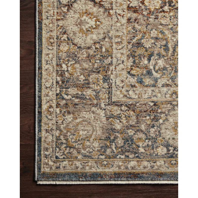 Square Lourdes Oriental Gray Area Rug | Wayfair North America