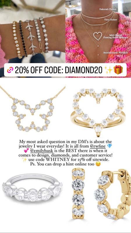 20% off my everyday jewelry!!! 
Diamond heart necklace 

#LTKGiftGuide #LTKHoliday #LTKCyberWeek