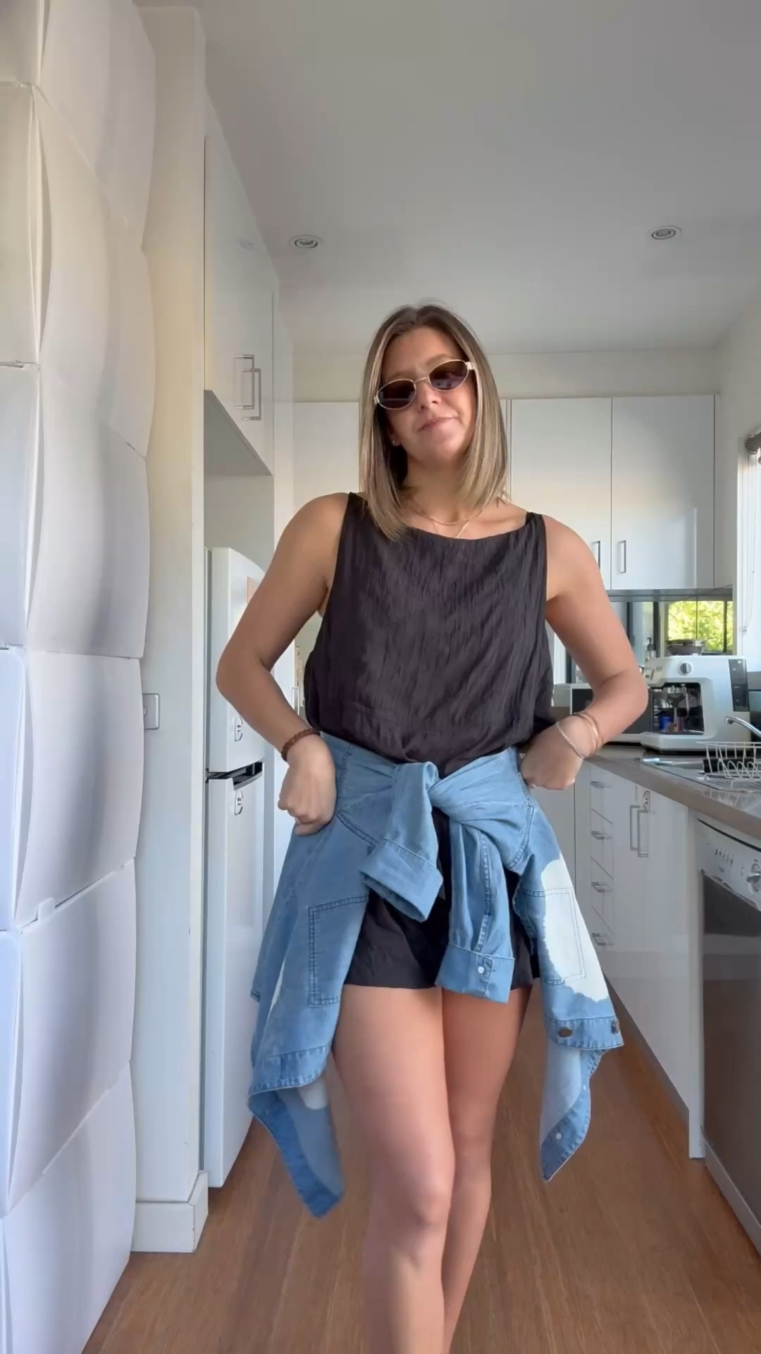 I’m wearing a size 12 top for extra length and size 10 shorts 

#LTKspring #LTKaustralia #LTKautumn
