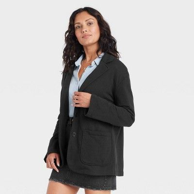 Women's Knit Blazer - Universal Thread™ | Target