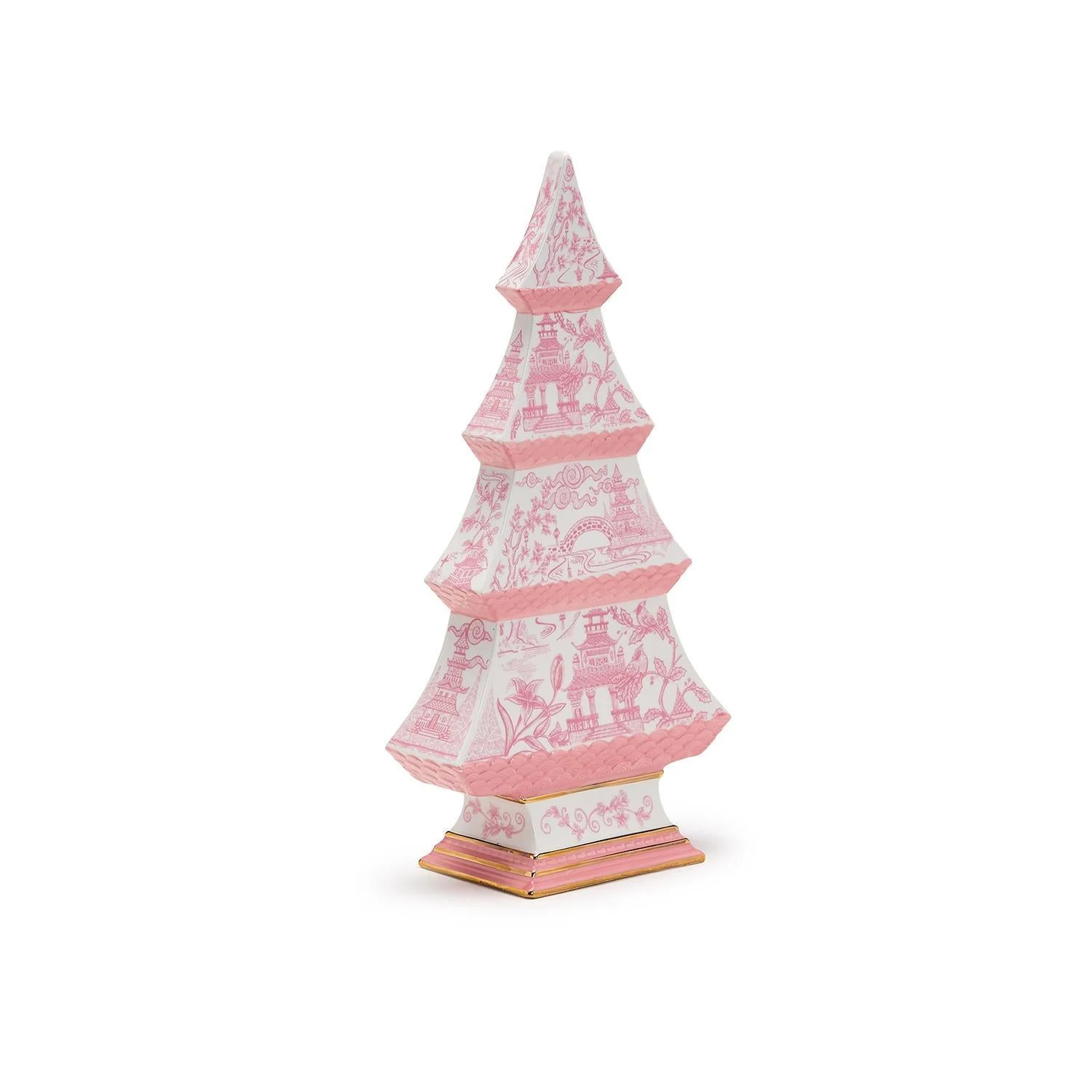 Chinoiserie Pastel Pink Tree | Burke Decor