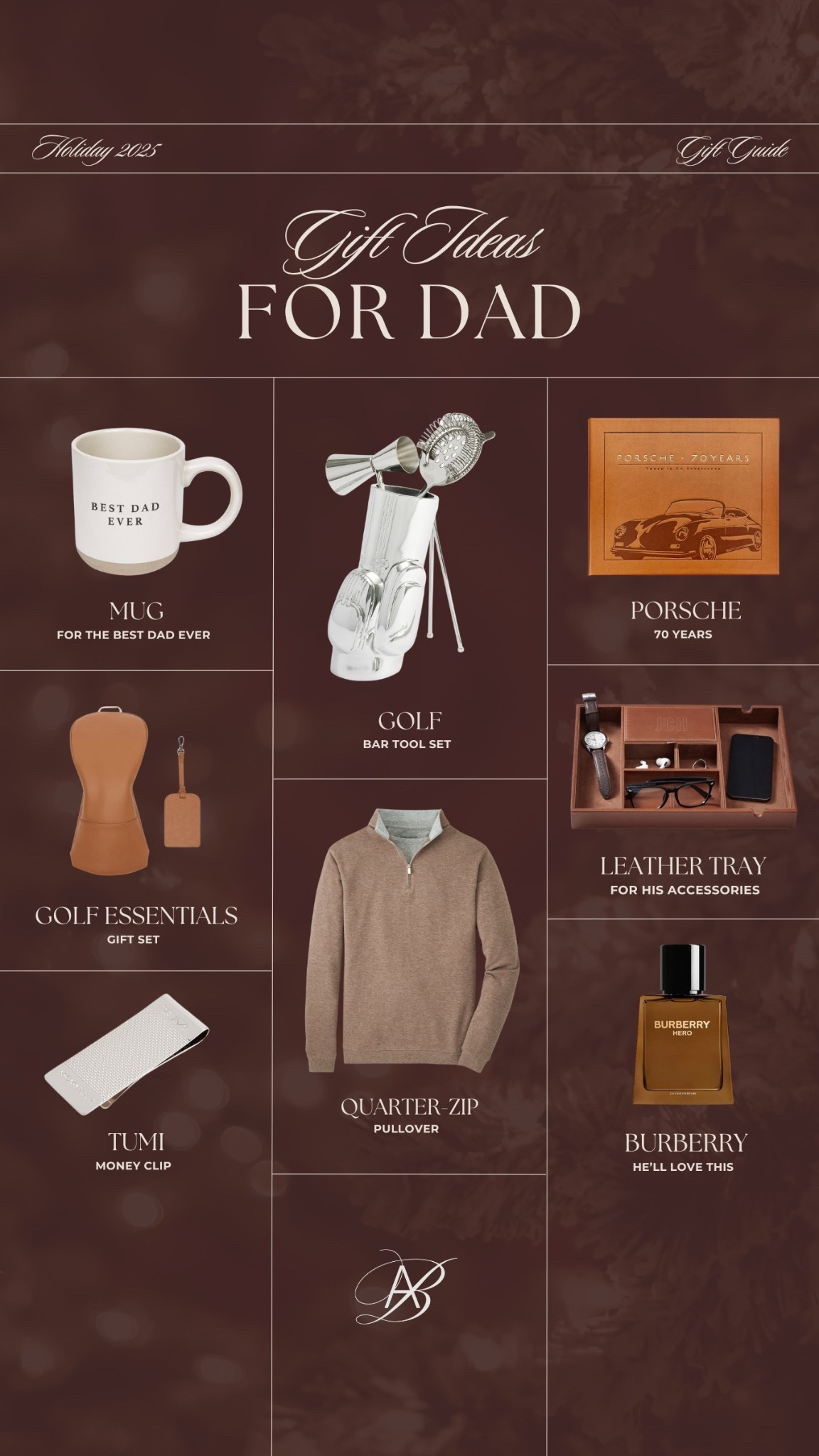 For the man who deserves the best—timeless, thoughtful, and tailored picks he’ll actually use!

Gifts for him, luxury gifts, men’s holiday gifts, men’s essentials, elevated style, 2025 holiday gift ideas for dad, timeless gifts, holiday gifting, gifts for dad, quarter-zip, mug, Burberry 

#LTKHoliday #LTKMens #LTKGiftGuide