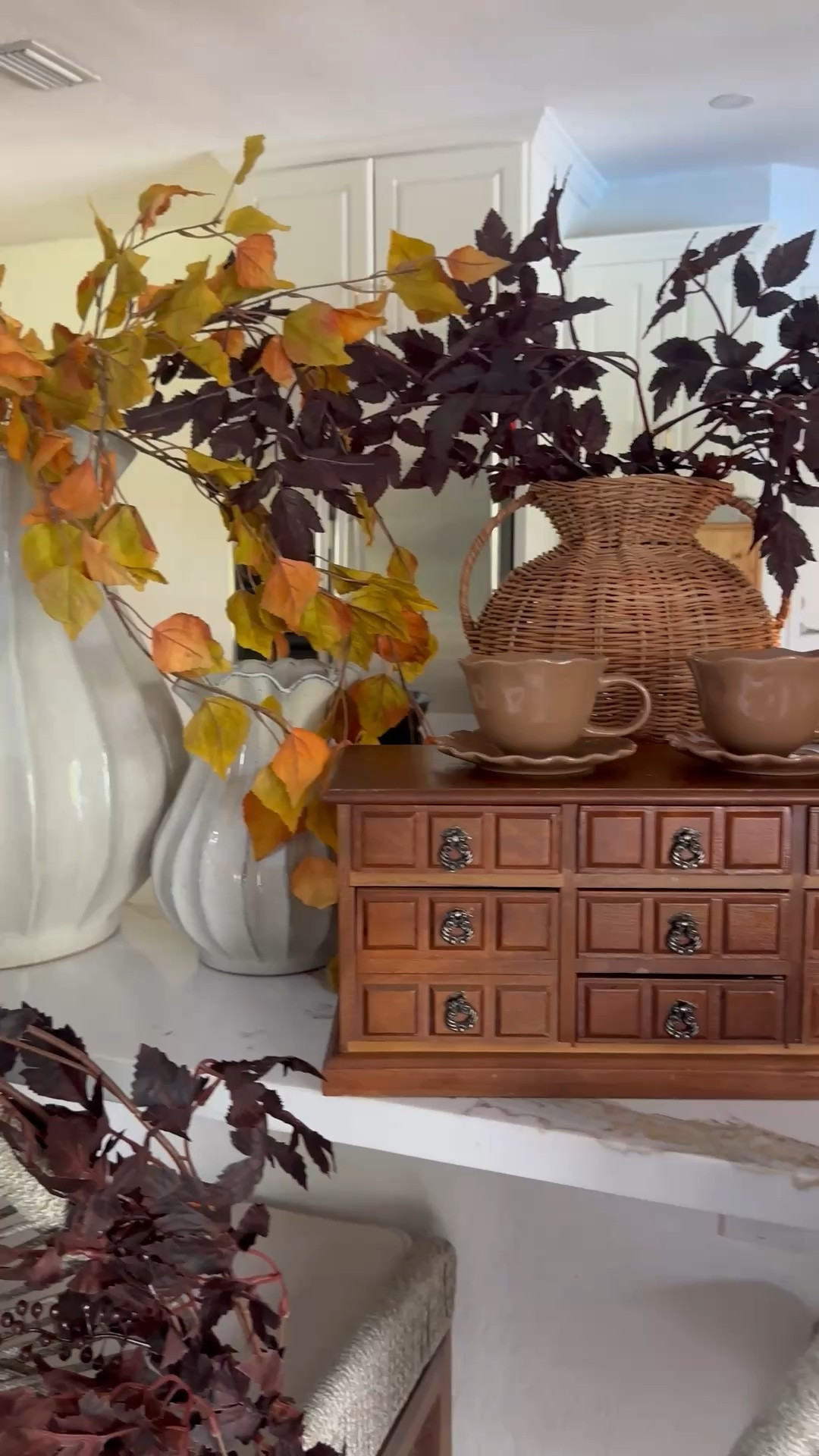 Fall decor haul! Thrifted finds, Fall
Florals and cozy textures! Full video on my YouTube! Morganelizabethhome 🤎 

https://youtu.be/-Nm7fIZ6d7Y

Walmart decor
Fall decor
Kitchen decor 
Kitchen island 
Autumn 
Cozy home 
Cottage 
Thrifted 
Dried hydrangeas 
Home decor
Amazon home 
Target 
McGee 
Pottery barn 
Magnolia 
Coffee bar
Vintage 
Apothecary cabinet
Nancy Meyers’s 
Ralph Lauren

#LTKHome #LTKSaleAlert #LTKSeasonal