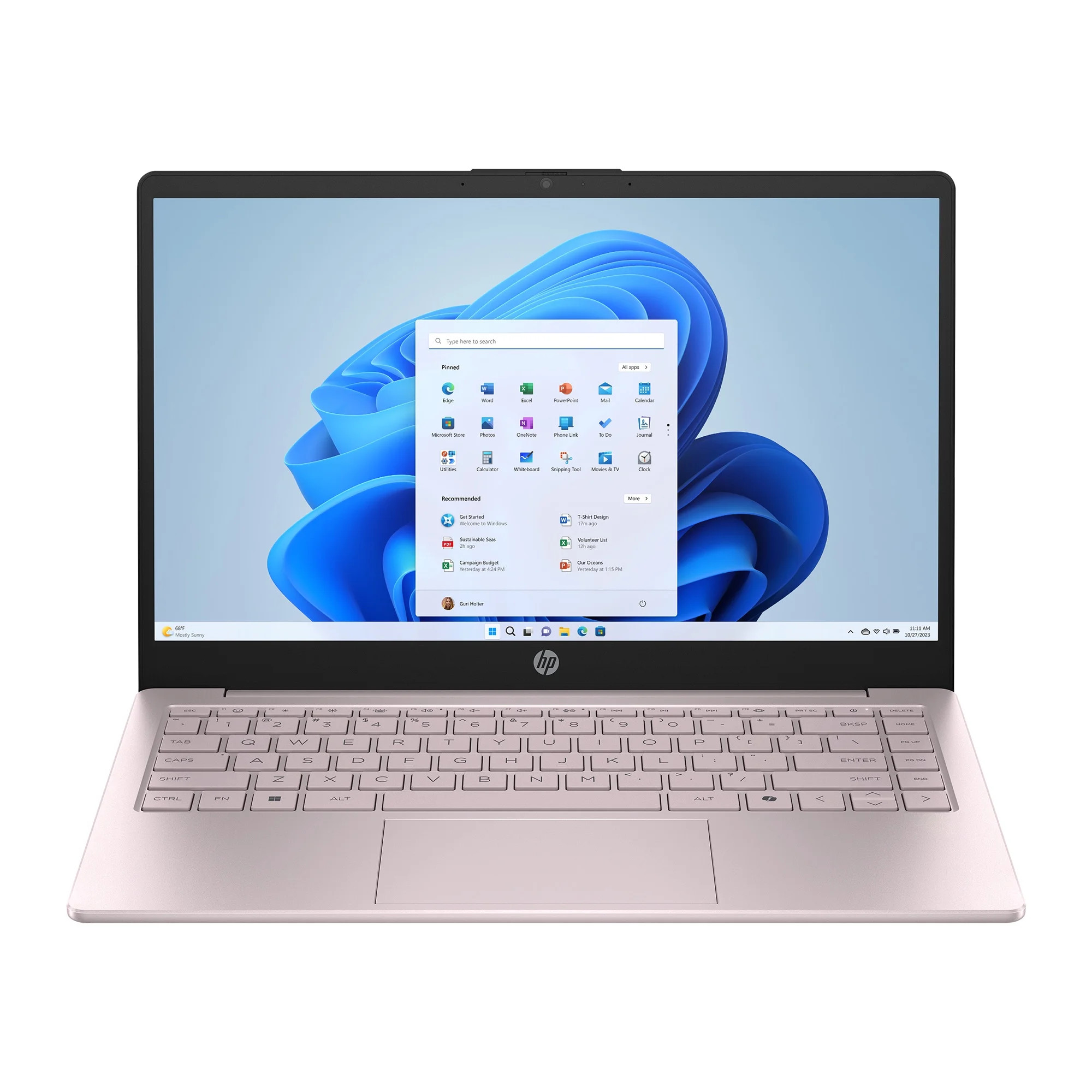 HP Stream 14 inch Win 11 Laptop Intel Processor N150 4GB 128GB eMMC Pink (12-mo. Microsoft 365 in... | Walmart (US)