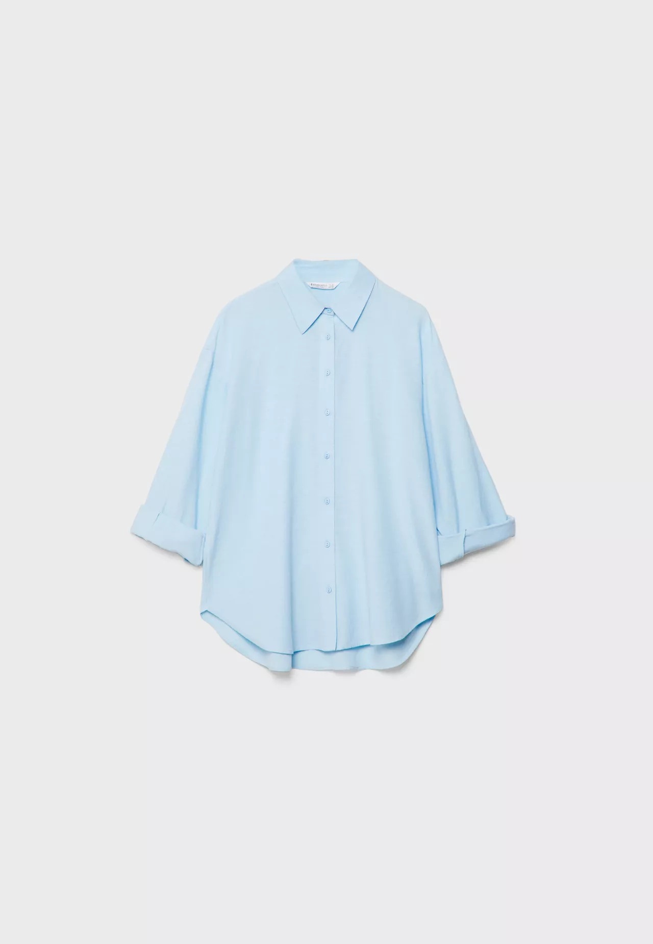 Linen blend shirt | Stradivarius (UK)