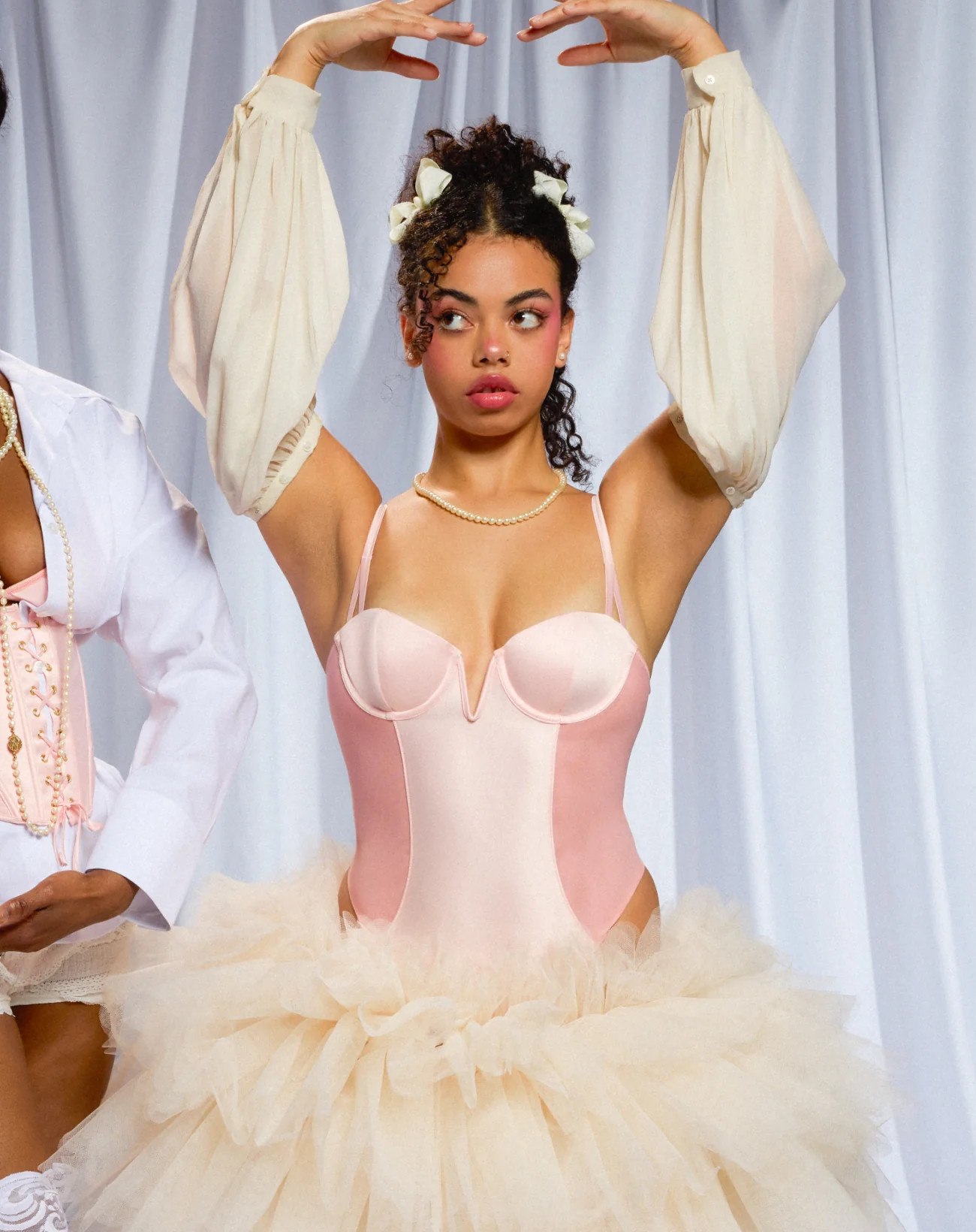 Sheer Sculpt Demi Bodysuit | Parade