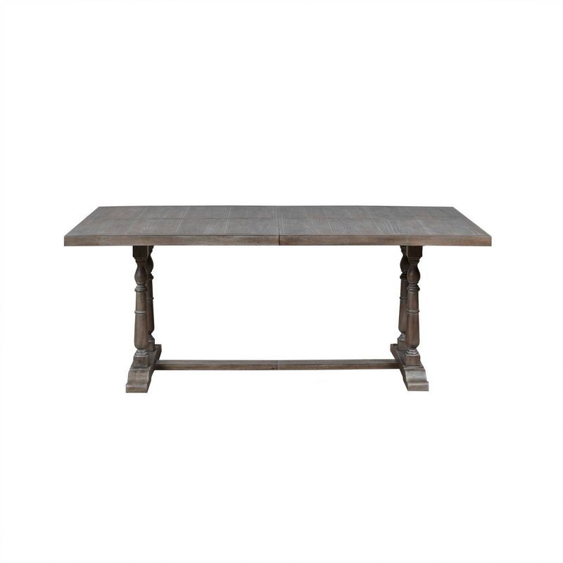 Tristan Rectangular Dining Table Natural/Gray | Target