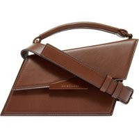Acne Studios Women's Distortion Mini Bag in Chocolate Brown | END. Clothing | End Clothing (US & RoW)