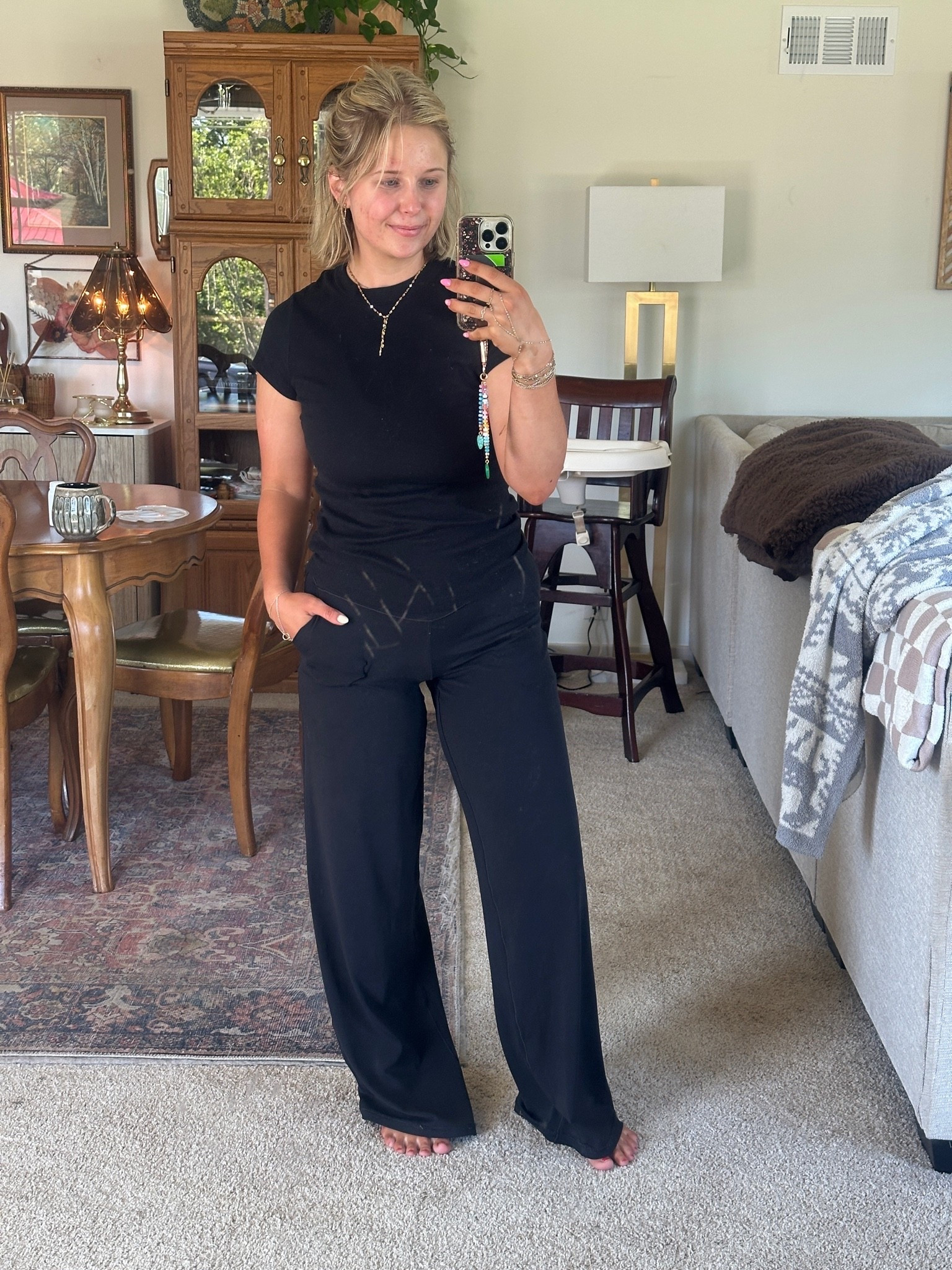 These pants were my best seller last month. Super flattering! Like a straight leg yoga pant!

#LTKmomlife #LTKootd #LTKgrwm