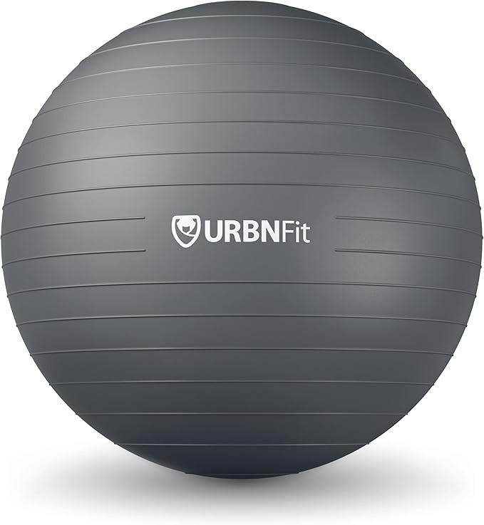 URBNFit Exercise Ball – Multiple Sizes – Anti-Burst Swiss Stability Ball for Fitness, Core St... | Amazon (US)