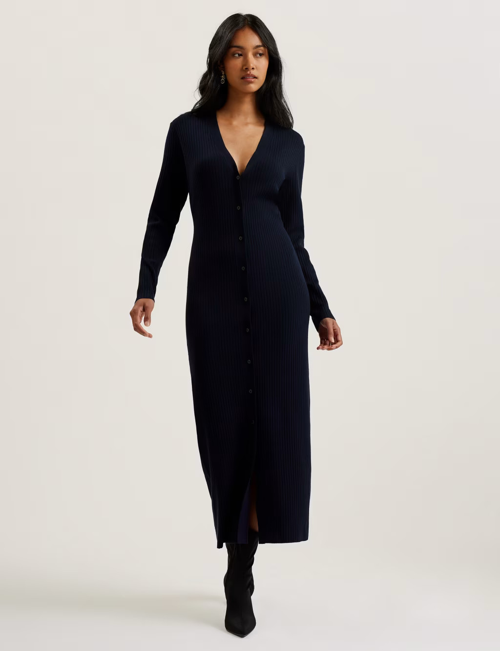 Elmhaa Slim Fit Maxi Cardigan | Marks & Spencer (UK)