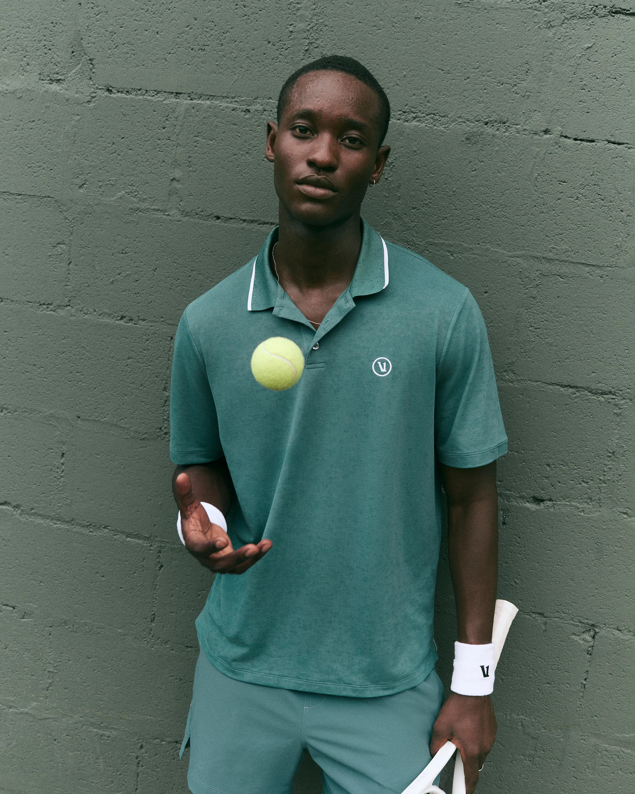 Short Sleeve Gamepoint Polo 2.0 – Men's Dark Cyan Polo – Vuori | Vuori Clothing (US & Canada)