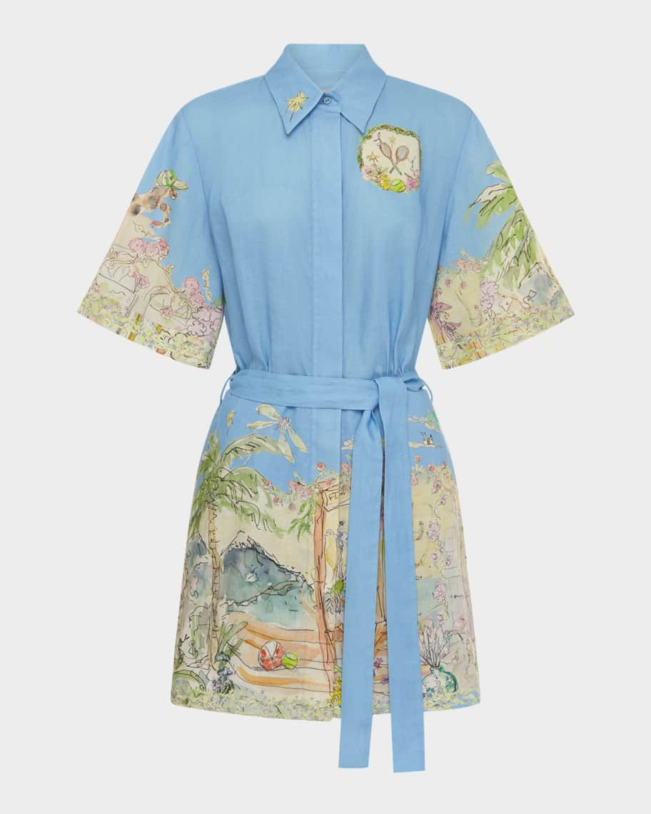 ALEMAIS Anouk Mini Dress | Neiman Marcus