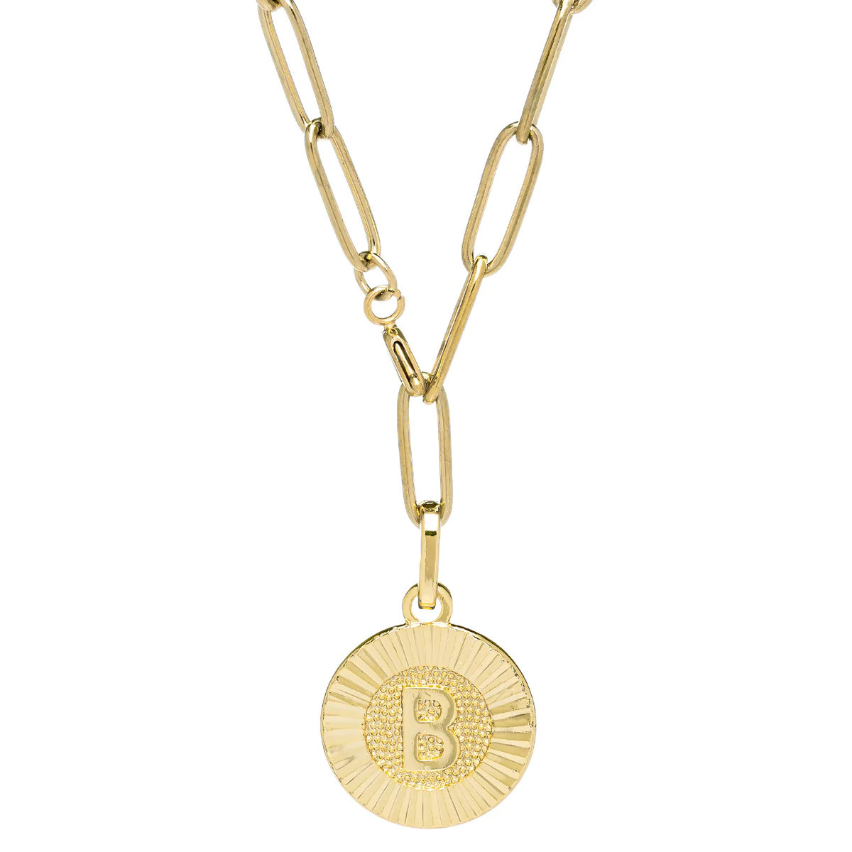 Initial Medallion Lariat | BRACHA