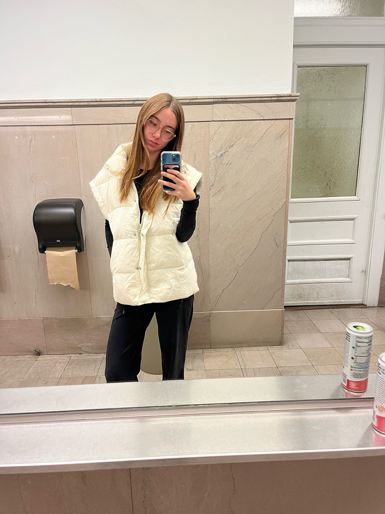 Fall Study Day Outfit
Vest - medium, size up 
Pants -true to size, 6
Long sleeve - true to size, 6
Shoes - true to size, 8

#LTKSeasonal #LTKGiftGuide