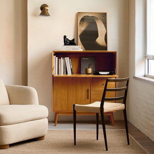 Mid-Century Secretary Desk (38") | West Elm (US)