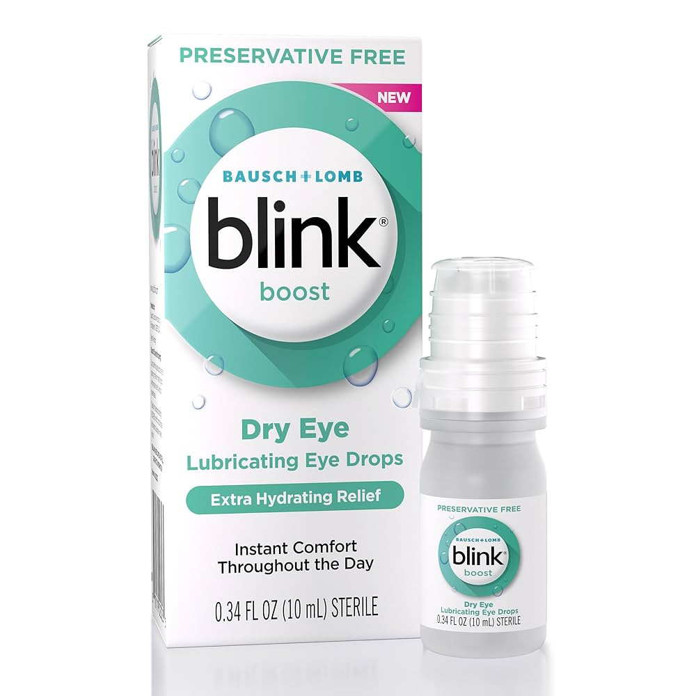 Blink Boost Preservative-Free Lubricating Eye Drops, Eye Care Drops for Dry Eyes, Instant Moistur... | Amazon (US)