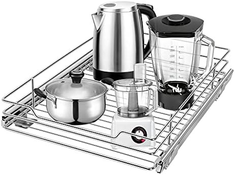 Pull Out Cabinet Organizer, Tksrn Heavy Duty Slide Out Pantry Shelves Sliding Drawer Storage For ... | Amazon (US)