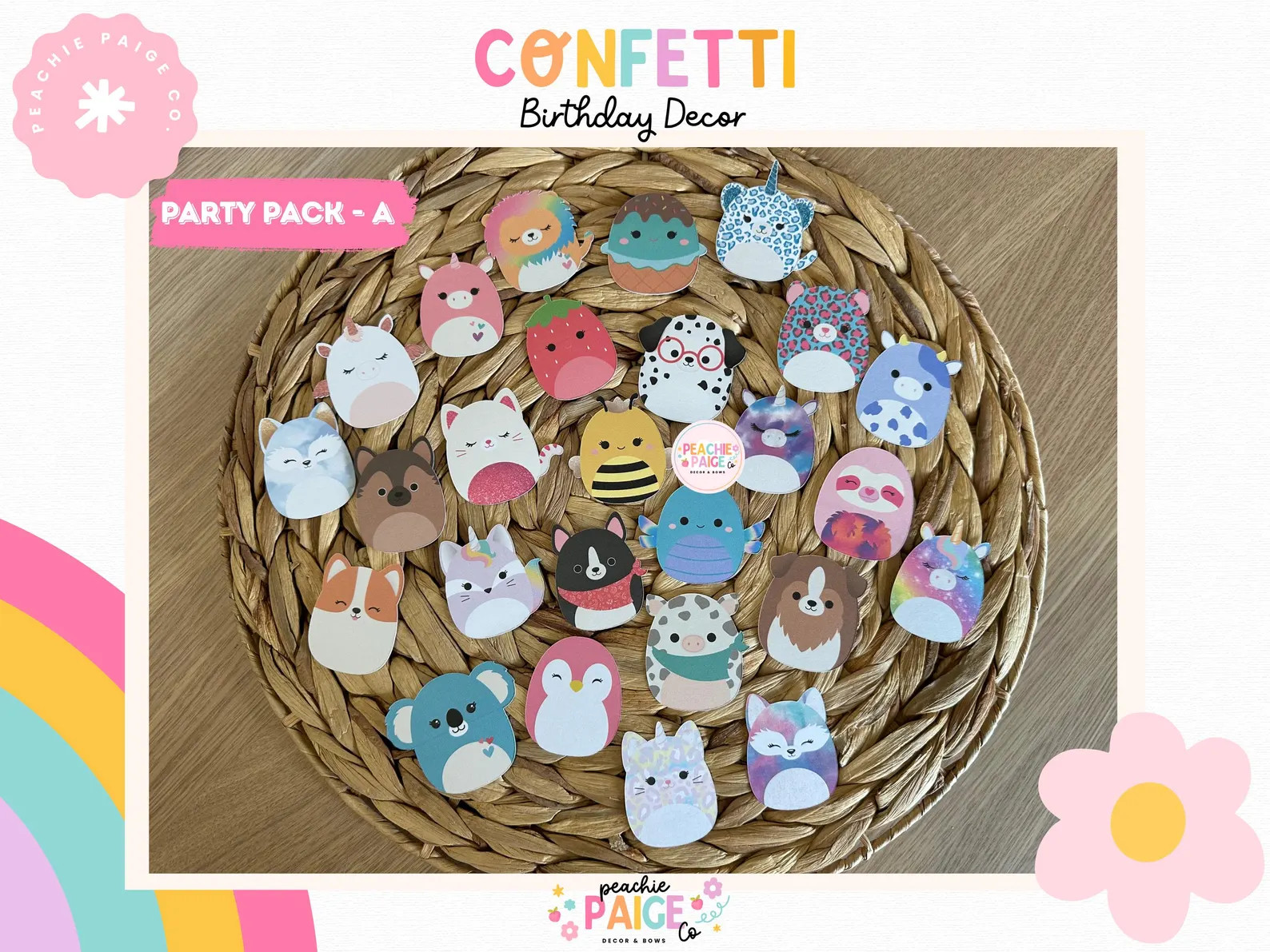 Birthday Confetti // Squish Confetti // Party Supplies // PACK A - Etsy | Etsy (Global)