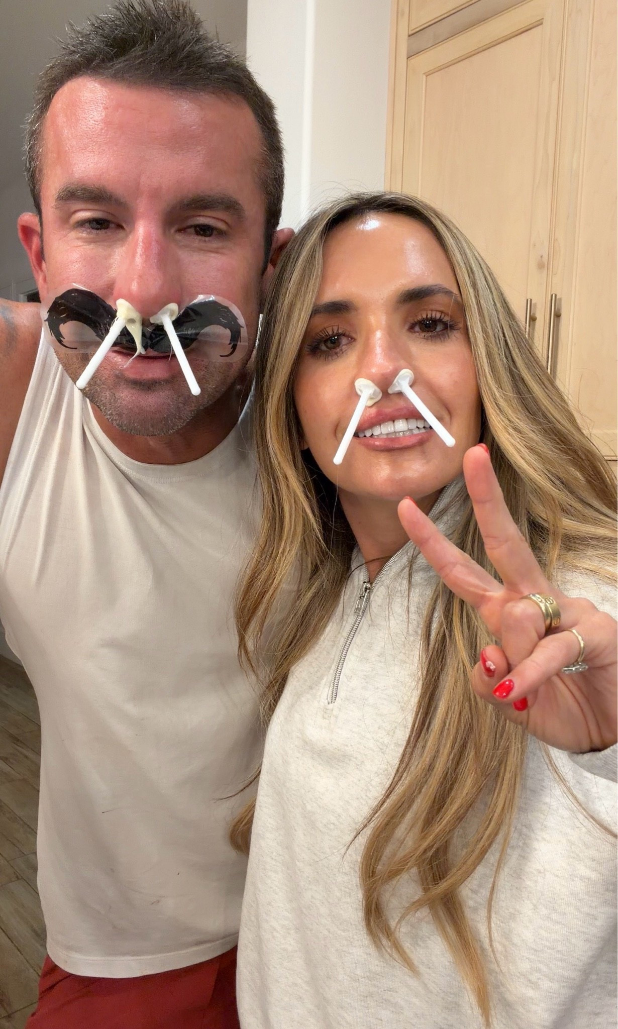 Waxing our noses