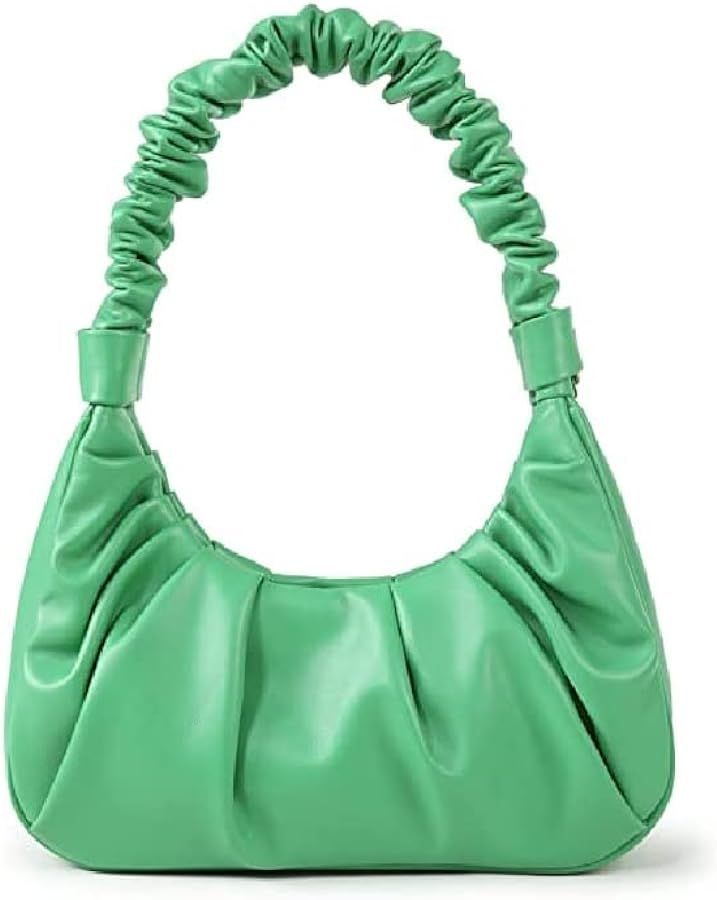 Classic Shoulder Bags for Women Cute Hobo Tote Mini Leather Handbag Clutch Purse Lightweight | Amazon (US)