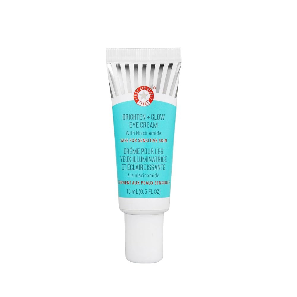 First Aid Beauty - Brighten + Glow Eye Cream with Niacinamide, Gives Skin an Instant Glow and Hyd... | Amazon (US)