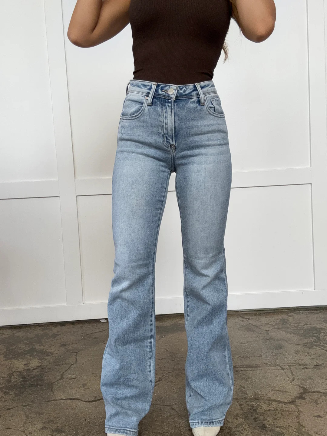 Gwen Risen High Rise Bootcut Jeans | Willow Boutique