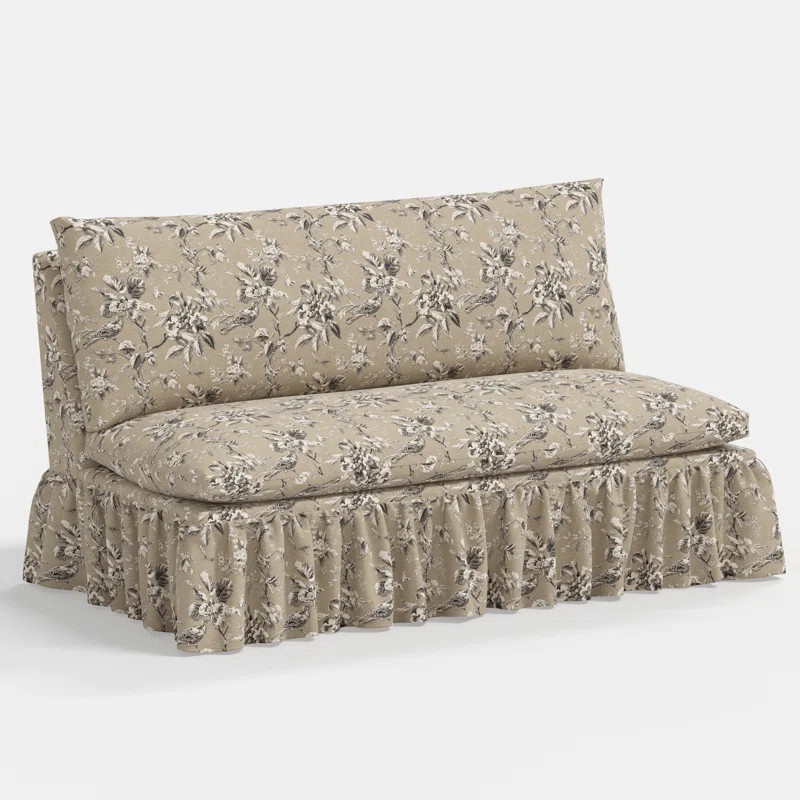 Thelma 60'' CAL117 Compliant Settee | Wayfair North America