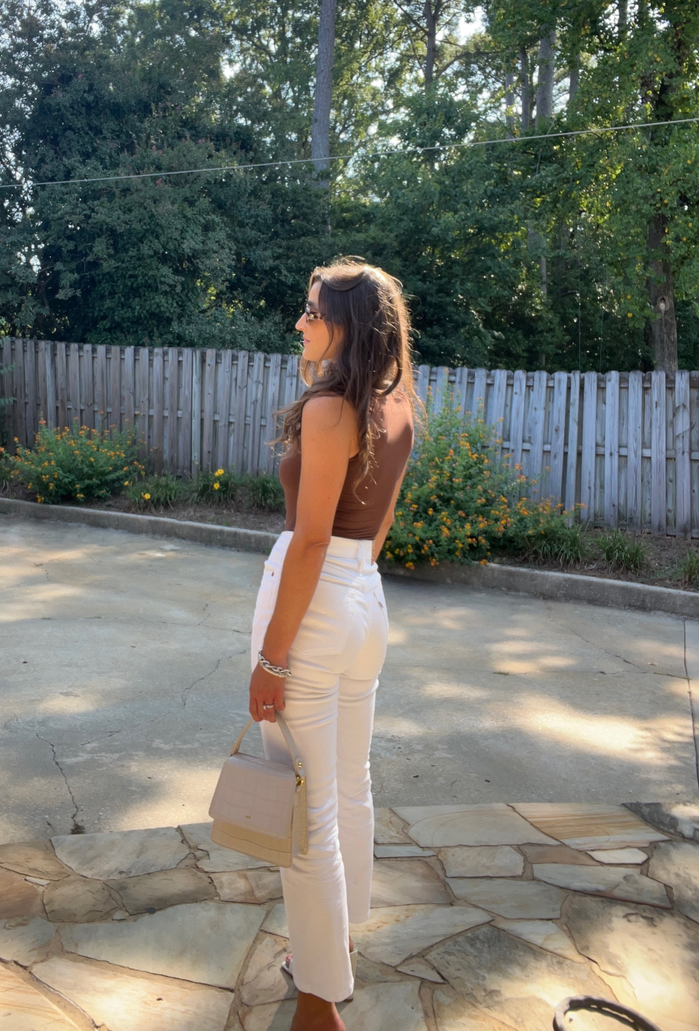 White & chocolate brown is such a good combo 🤍🤎

#LTKunder50 #LTKstyletip #LTKunder100