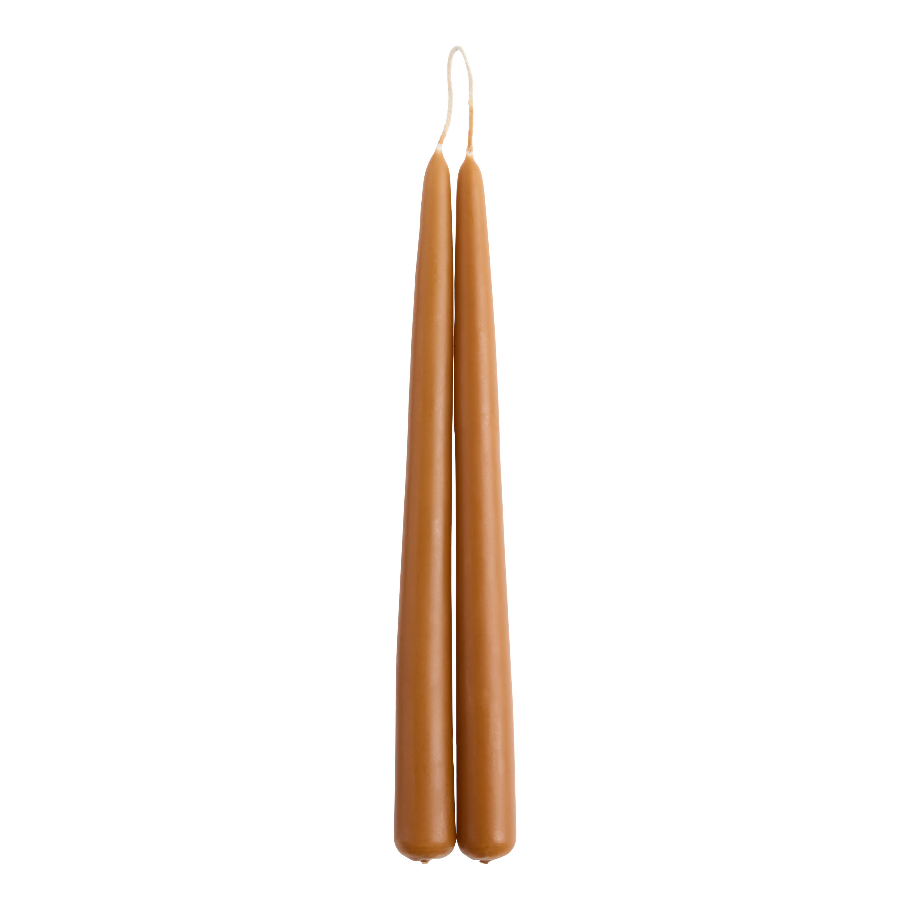 2 Pack Classic Fall Hand Dipped Taper Candle Set of 2 | World Market