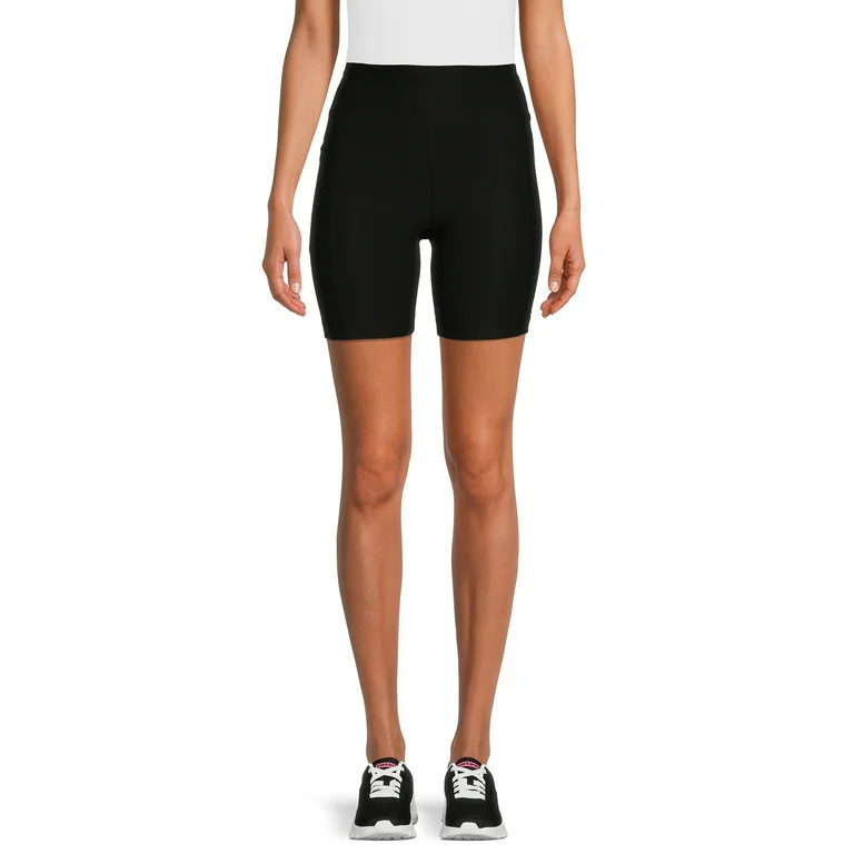 No Boundaries Juniors' Bike Shorts with Pocket, Size XS-3XL | Walmart (US)