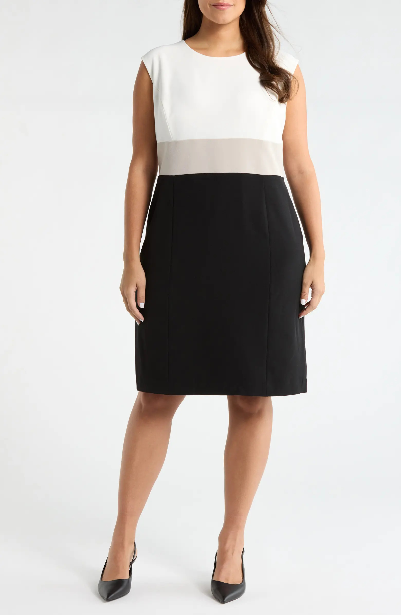 Colorblock Stretch Sheath Dress | Nordstrom