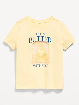 Short-Sleeve Graphic T-Shirt for Toddler Girls | Old Navy (CA)