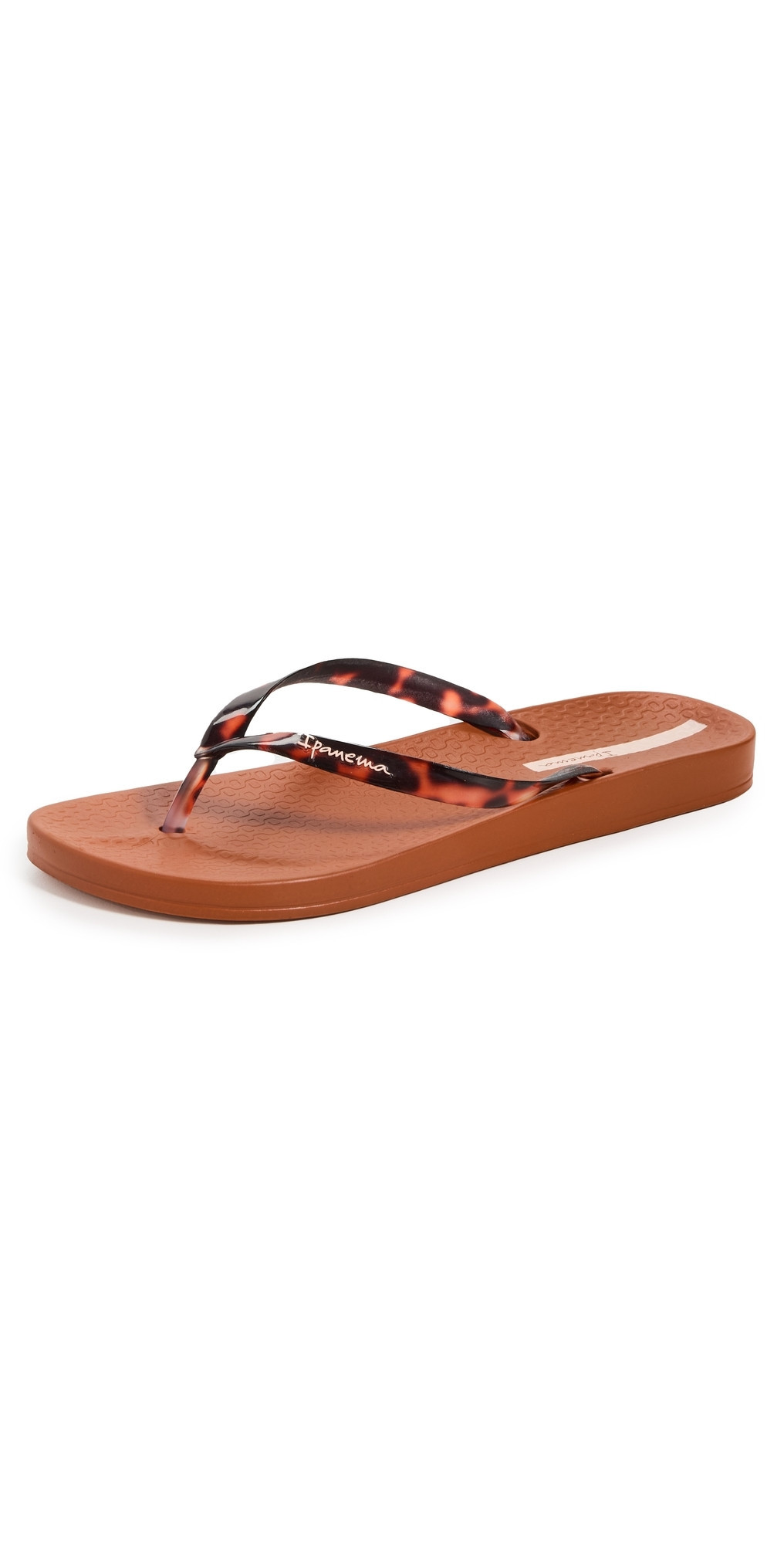 Ipanema Anat Connect Fem Flip Flops Brown/Clear 10 | Shopbop