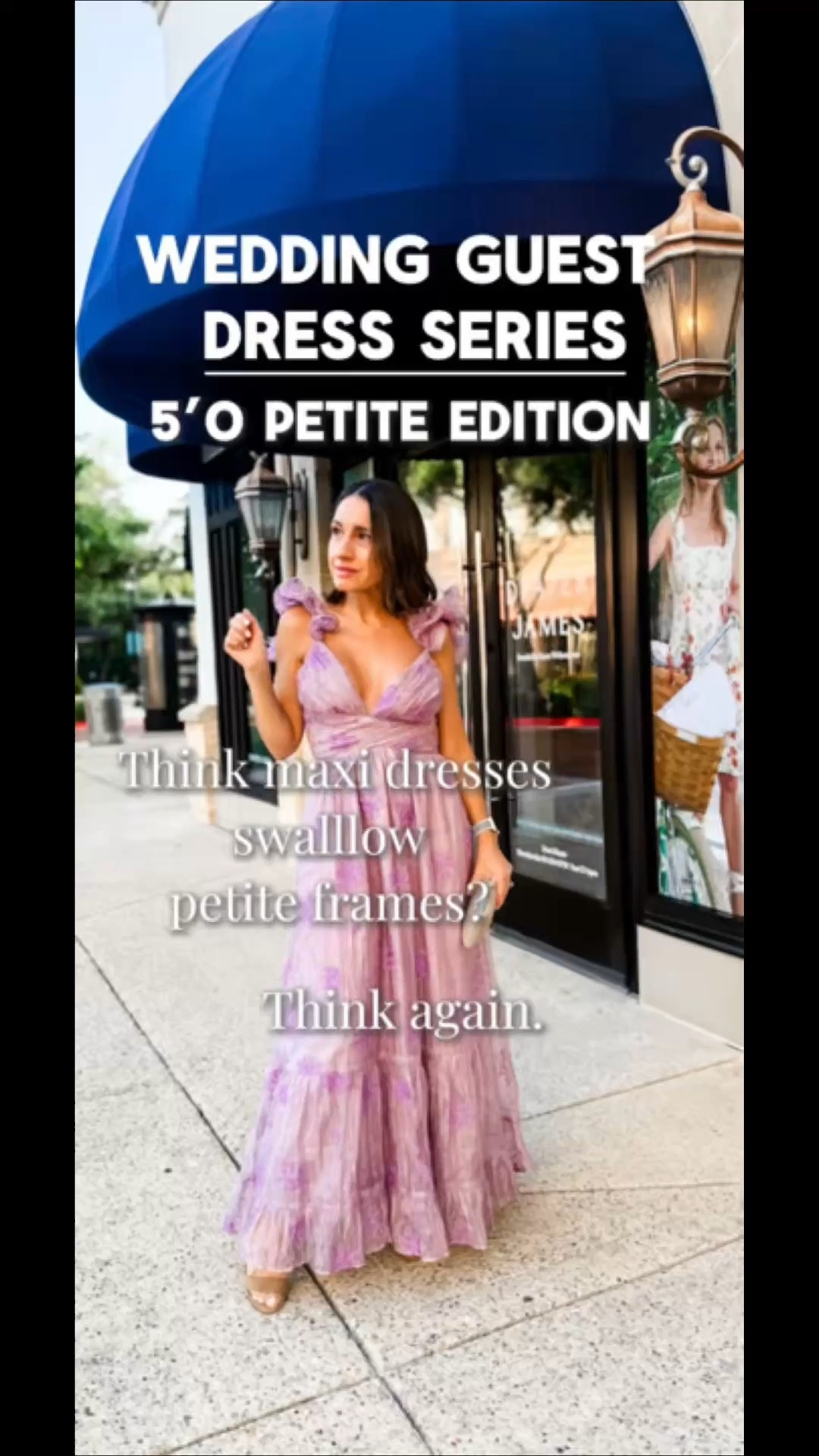 Wedding Guest Dress Series | Dress #3 💜

This lavender floral maxi dress is so pretty, and that back is a total showstopper. 😍

A few details:
🤍 True to size—I’m wearing my usual size.
🤍 No hemming needed at 5’0”.
🤍 If you prefer a little extra room through the midsection, especially for a full wedding meal, I’d size up.
🤍 You may need a helper getting it on. 😂

It also comes in the prettiest deep red, which would be gorgeous for a fall wedding.

Petite wedding guest dress details are linked here. 💜

#LTKWedding #LTKSeasonal #LTKPetite