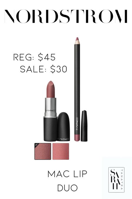 Max lipstick 
Lip duo 
Mac beauty 
Nordstrom sale 
Nordstrom beauty 




#LTKxNSale #LTKbeauty #LTKunder50