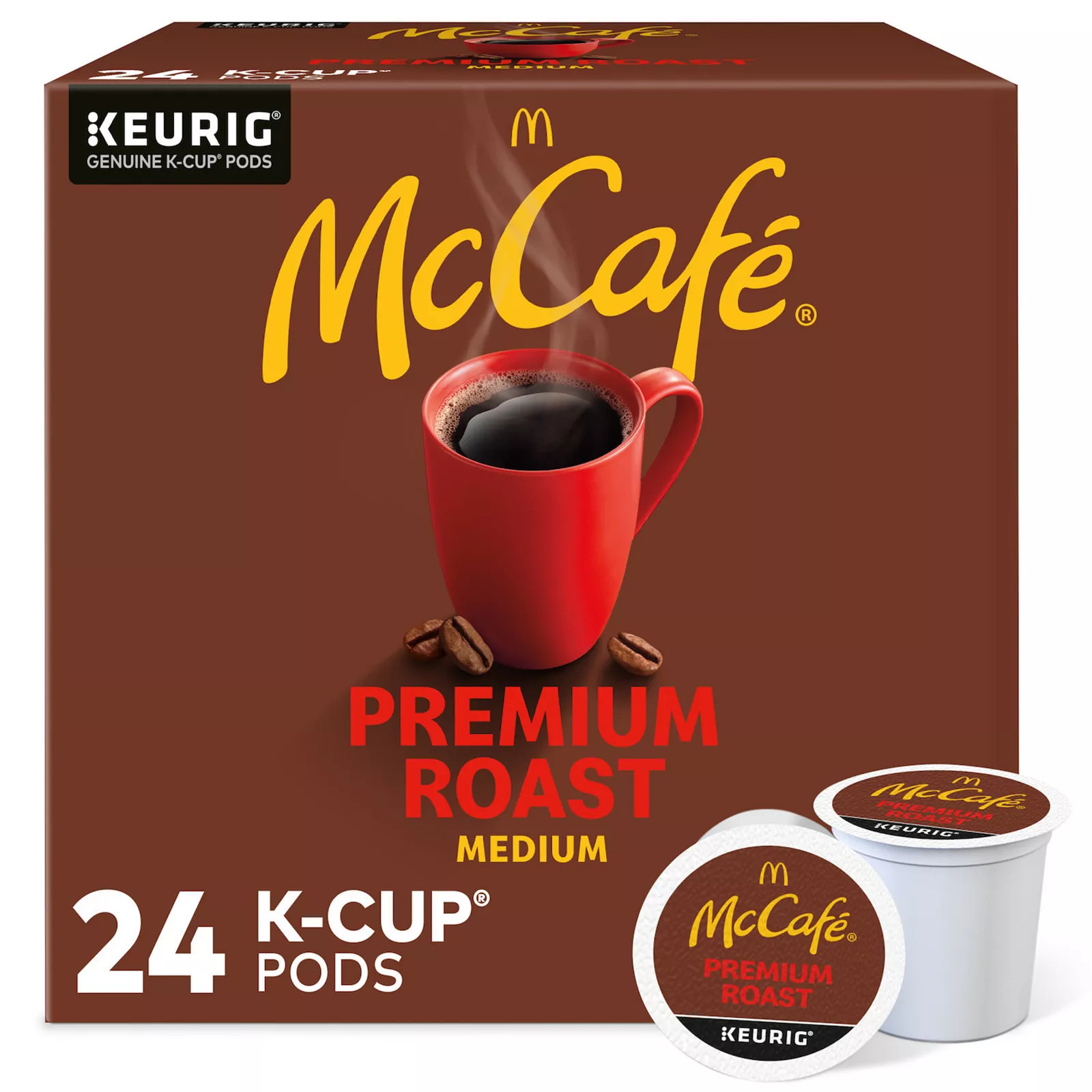 McCafe Premium Roast Coffee, Keurig® K-Cup® Pods, Medium Roast, 24 Count, Multi | Kohl's