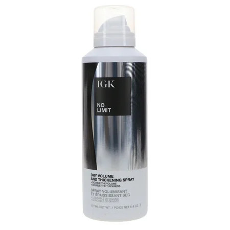 IGK No Limit Dry Volume and Thickening Spray 5.4 oz | Walmart (US)