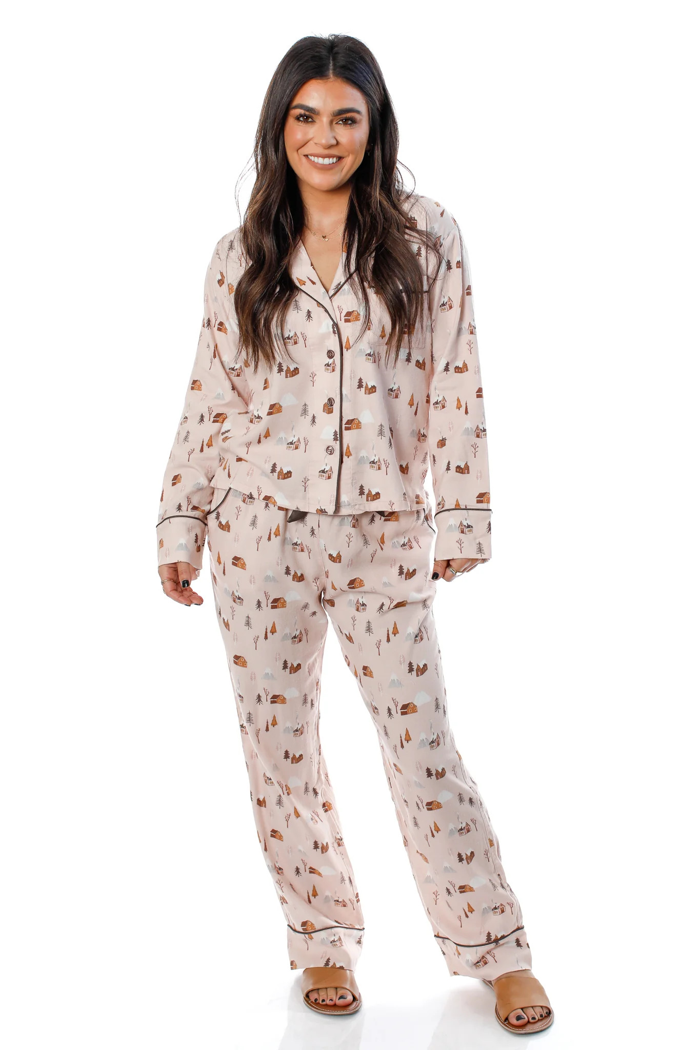 Sleep All Day Mountain PJ Set | Shop Common Thread