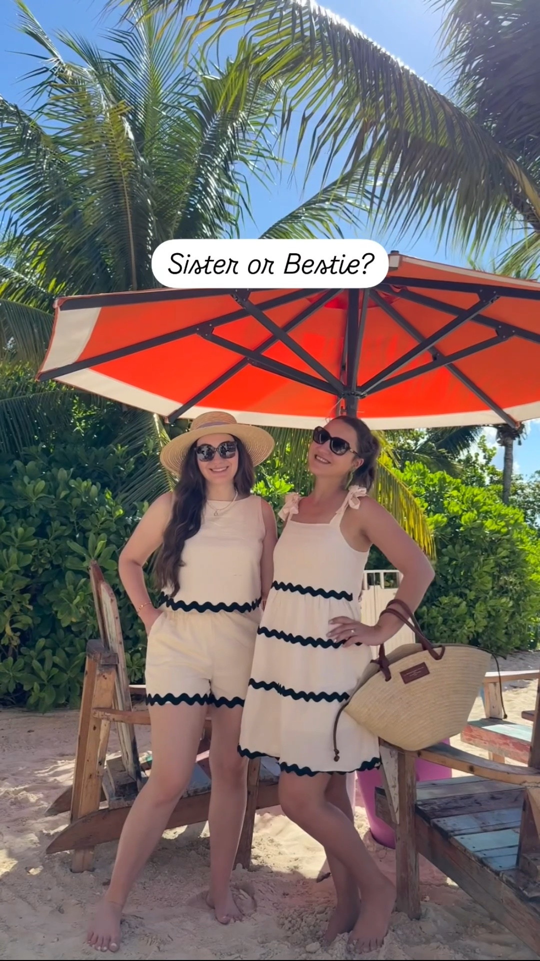 Do you share clothes with your sister or bestie? 👯‍♀️ Tell us in the comments! My sister and I shared a closet for as long as I remember and even wore matching outfits. Send this to the person you’d twin with! 

#vacationoutfitideas #summerfashion2025 #bestiesforlife #bestiesfashion #amazonfashion

#LTKWatchNow #LTKFamily #LTKSeasonal