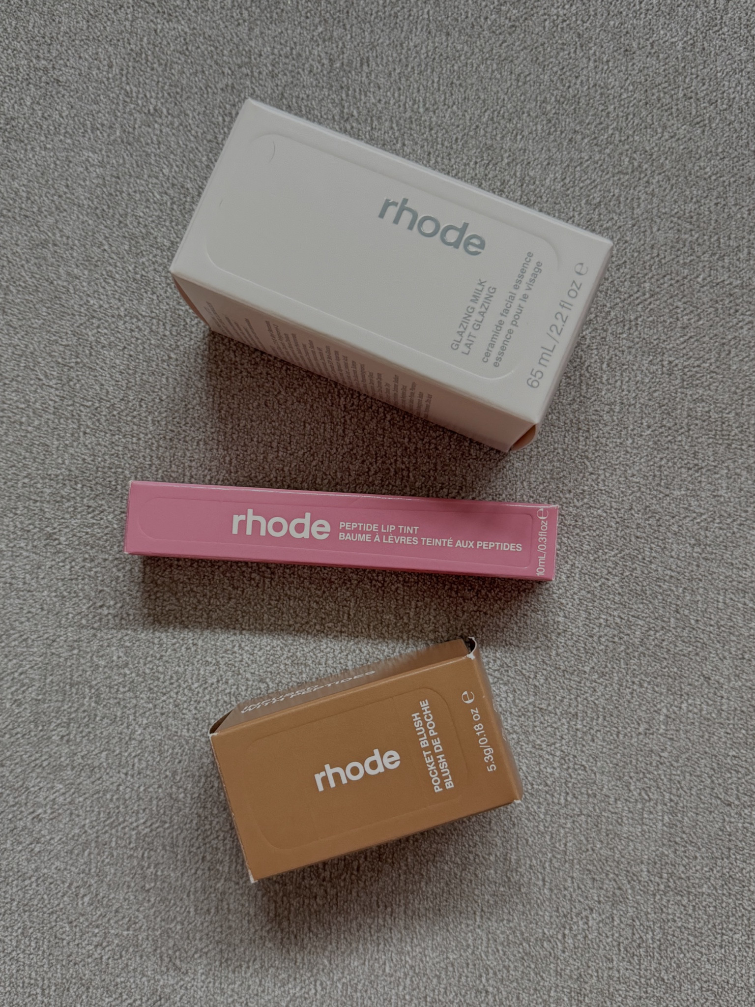 Recent beauty purchase 💄✨ 

Glazing Milk
Pocket blush shade: Spicy Marg
Peptide lip tint shade: Ribbon

Beauty products. Makeup. Rhode. Beauty. Glam. Lip gloss. Blush. Must haves. Gift ideas  


#LTKFindsUnder50 #LTKBeauty #LTKGiftGuide