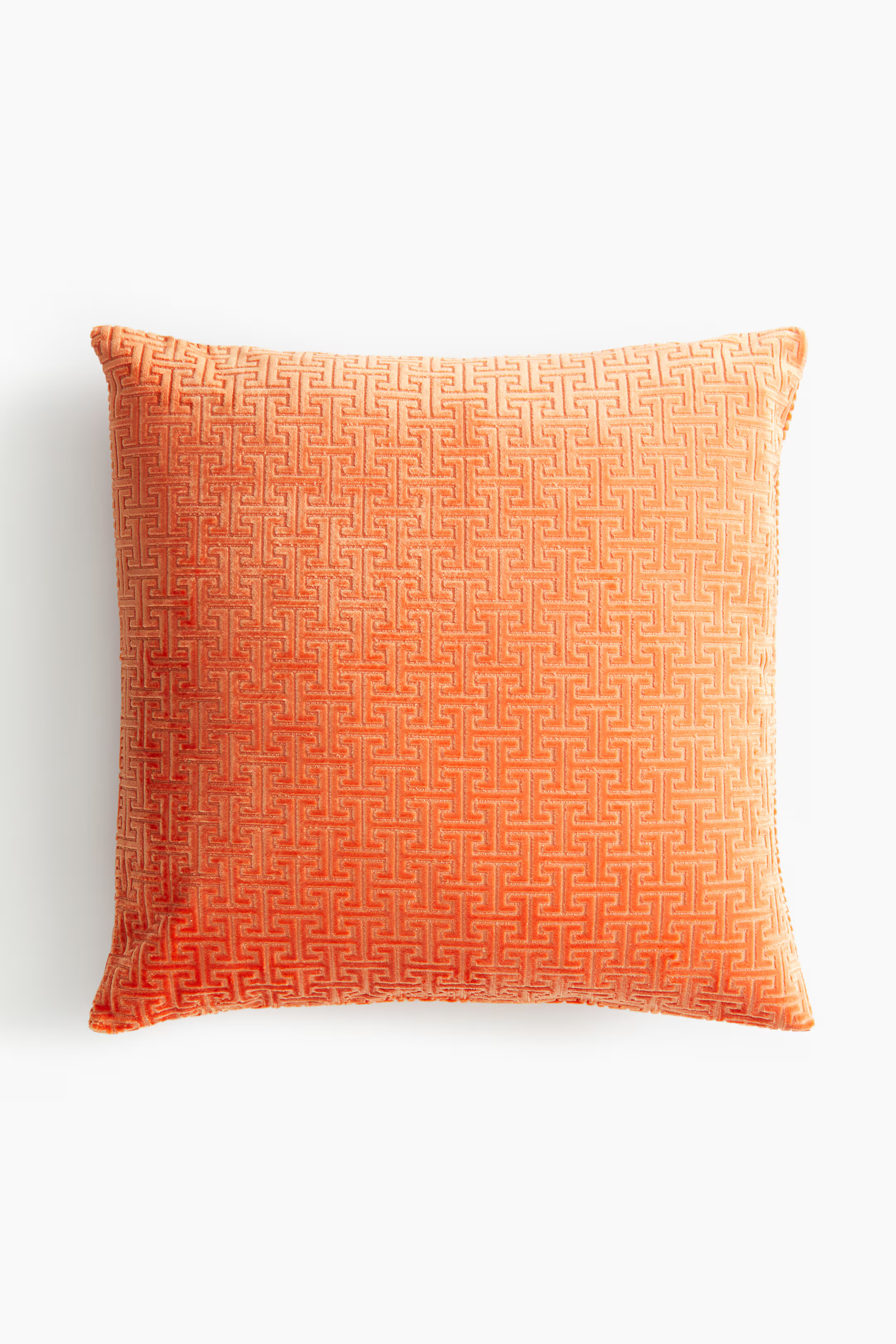 Patterned Cushion Cover - Orange/patterned - Home All | H&M US | H&M (US + CA)