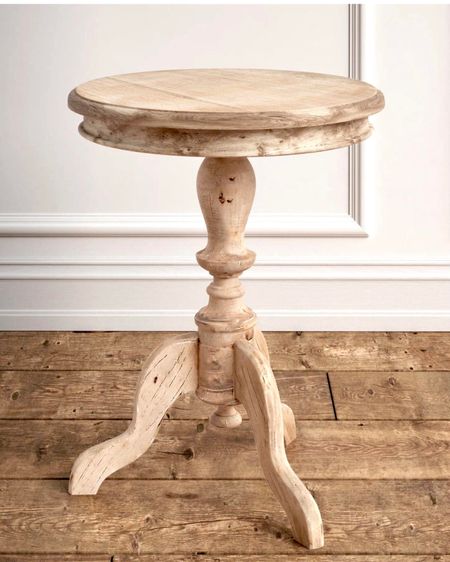 A great price from Wayfair on the little pedestal side table that will work anywhere. Made of solid wood.

#LTKFind #LTKhome