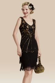 Shop 1920s Dresses - Roaring 20s Great Gatsby Dress | BABEYOND | BABEYOND