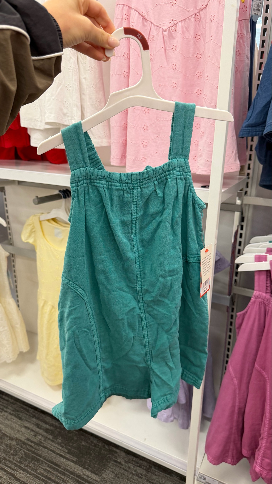 This little girls dress from Target is the cutest summer find 💚✨ The washed cotton look and simple silhouette give such effortless coastal grandma meets vintage kids boutique vibes. Perfect for summer vacations, beach dinners, family photos, and everyday play 🤍 #targetkids #targetfinds #kidsfashion #girlsdress #summerstyleforkids #coastalkidsstyle #momfinds #targetstyle #kidsboutiquefinds #toddlerfashion #littlegirlstyle #vacationoutfits #matchingmoments #kidsclothingfinds #summeroutfits #momtokfinds #ltkfinds #targetmusthaves #viralkidsfinds

#LTKKids #LTKTravel #LTKBaby #LTKKids