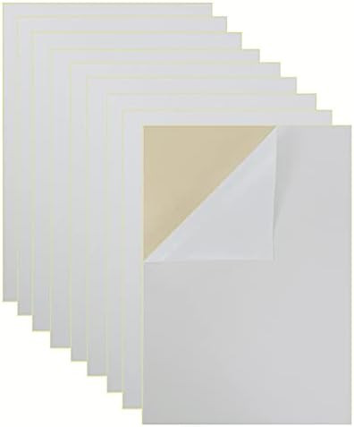 Mesheshe 10PCS Self Adhesive Felt, DIY Self Adhesive Fabric for Art & Crafts, Peel and Stick Felt... | Amazon (US)